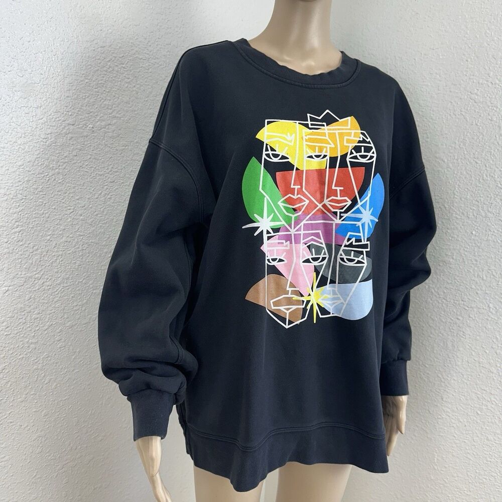 Women's Lululemon Perfectly Oversized Crew Sweatshirt Pride Size L